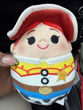 Squishmallows Jessie Toy Story Cowgirl Plush - Red, Yellow, Blue, Brown, White